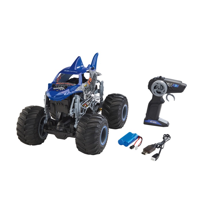 Masinuta cu telecomanda Revell Control Monster Truck "Big Shark"