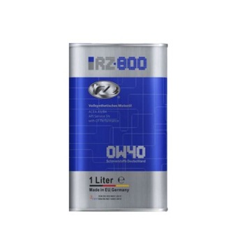 Ulei motor full sintetic RZ oil, RZ800 0W40, 1 l Ulei motor full sintetic RZ oil, RZ800 0W40, 1 l