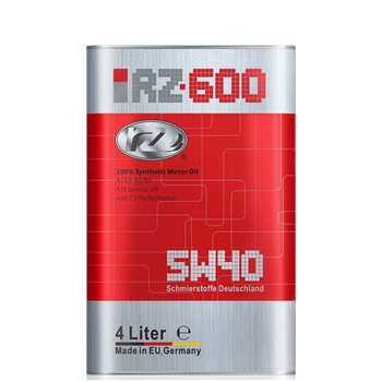Ulei motor full sintetic RZ oil, RZ600 5W40, 4l Ulei motor full sintetic RZ oil, RZ600 5W40, 4l