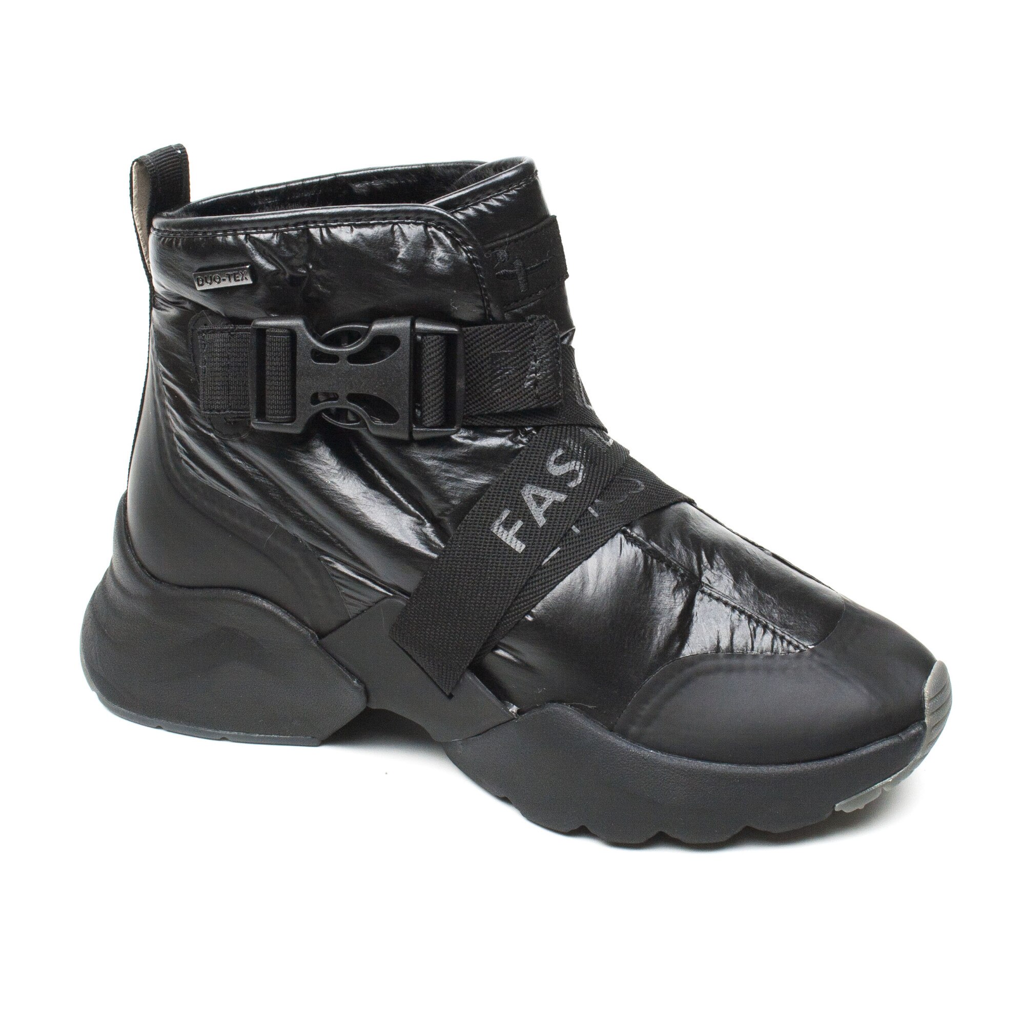 Ghete dama black uni, Tamaris, Negru