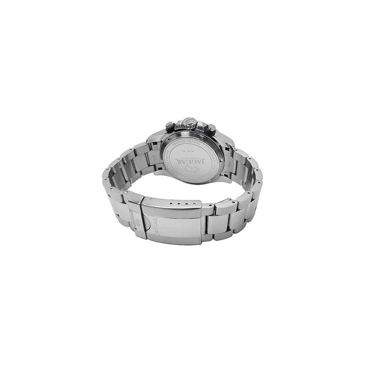 Ceas barbatesc Jaguar J861/5, Quartz, 44mm, 20ATM, Argintiu