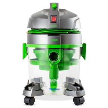 Aspirator Zass ZVC 06, cu filtrare prin apa, fara sac, 7.5 l, 800 W, filtru HEPA, aspirare uscata, 4 accesorii, verde + argintiu Aspirator Zass ZVC 06, cu filtrare prin apa, fara sac, 7.5 l, 800 W, filtru HEPA, aspirare uscata, 4 accesorii, verde + argintiu