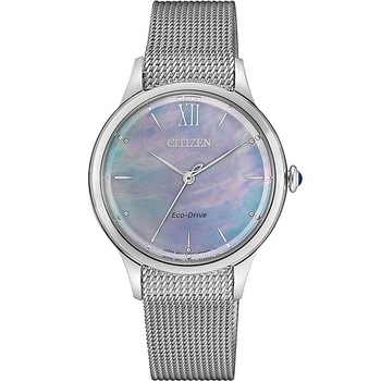 Ceas de dama Citizen EM0810-84N, Quartz, 32mm, 5ATM, Argintiu Ceas de dama Citizen EM0810-84N, Quartz, 32mm, 5ATM, Argintiu