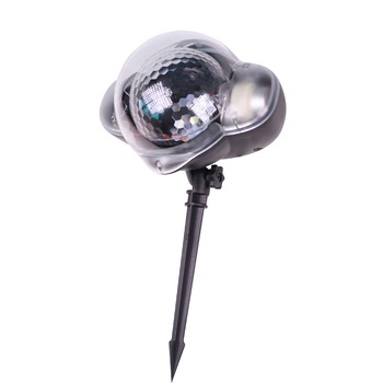 Laser exterior cu efect de craciun, fulgi albi curgatori, IP65 Laser exterior cu efect de craciun, fulgi albi curgatori, IP65