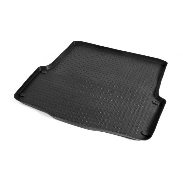 Tava de portbagaj, Skoda Octavia II, cauciuc, negru