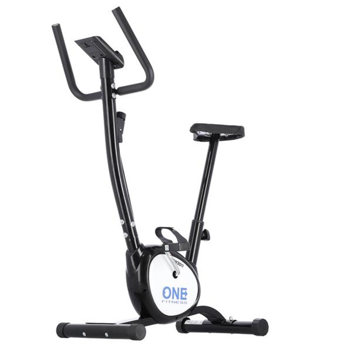 Bicicleta fitness exercitii, RW3011 One Fitness, Mecanic, Greutate maxima utilizator 100 kg, Culoare negru