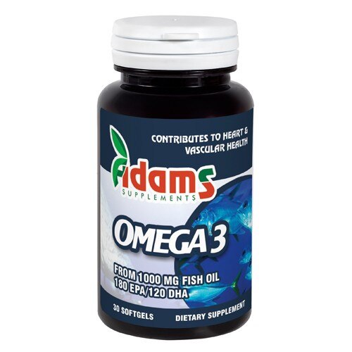 Omega 3 1000mg +Vit.E, 30 capsule
