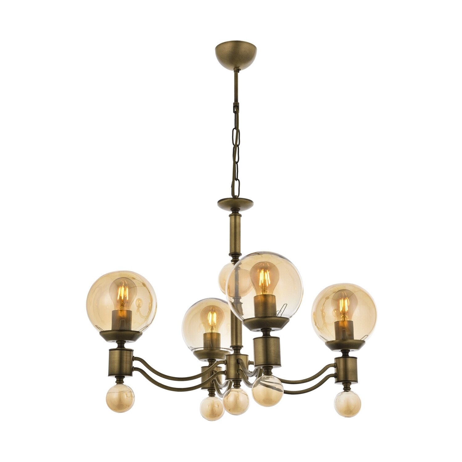 Lustra Avonni AV-1731-4E, 4x 60 W ,E27, Antique