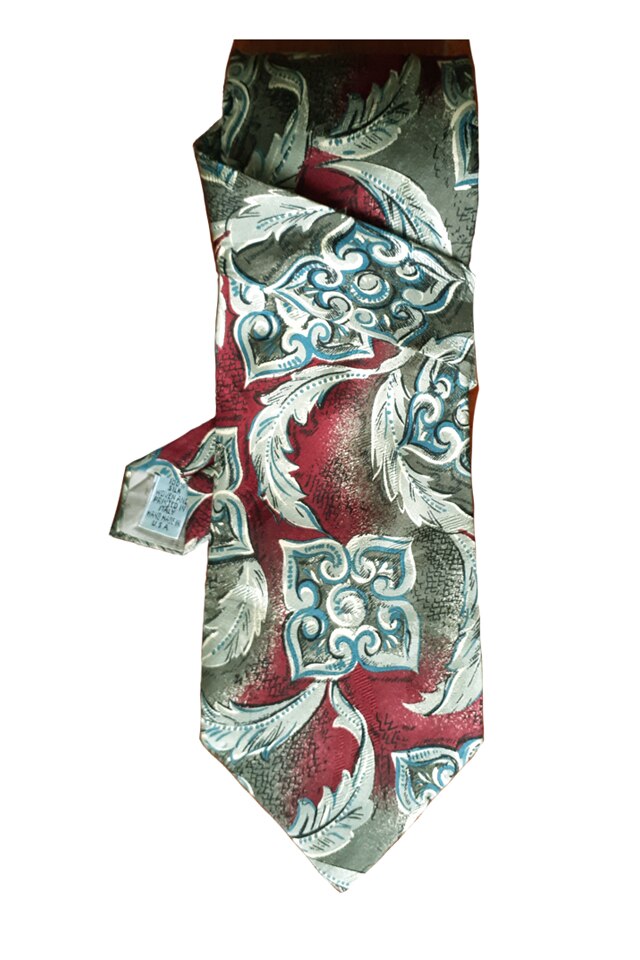 Cravata matase barbati Alfani, multicolor, 144 cm lungime