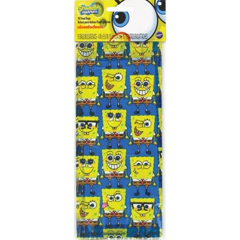 Set pungi plastic si sarme, Spongebob, Wilton, 32 piese Set pungi plastic si sarme, Spongebob, Wilton, 32 piese