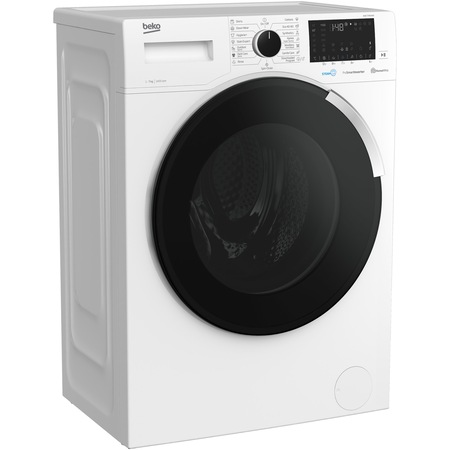 Masina de spalat rufe Beko WTV7744XW0, 7 kg, 1400 rpm, Clasa A+++, Motor ProSmart Inverter, HomeWhiz Bluetooth, SteamCure, Alb