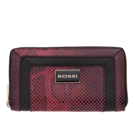 Portofel Rossi, RSL23149, Piton rosu, Piele naturala