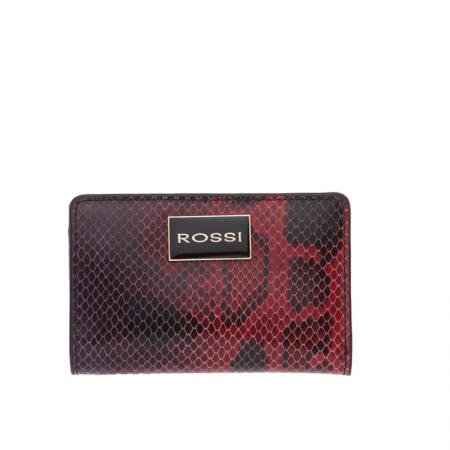 Portofel Rossi, RSL24149, Piton rosu, Piele naturala
