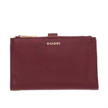 Portofel Rossi, RSL25126, Rosu, Piele naturala Portofel Rossi, RSL25126, Rosu, Piele naturala