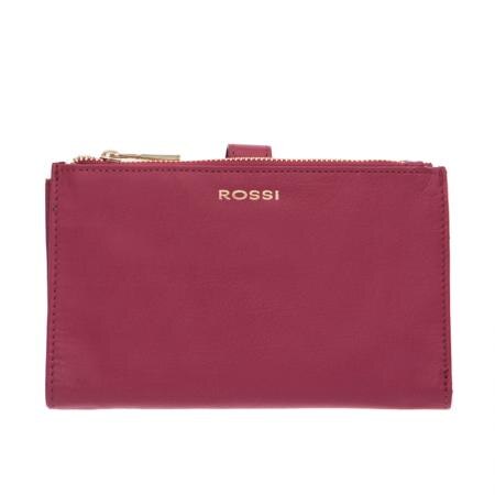 Portofel Rossi, RSL25135, Rosu, Piele naturala
