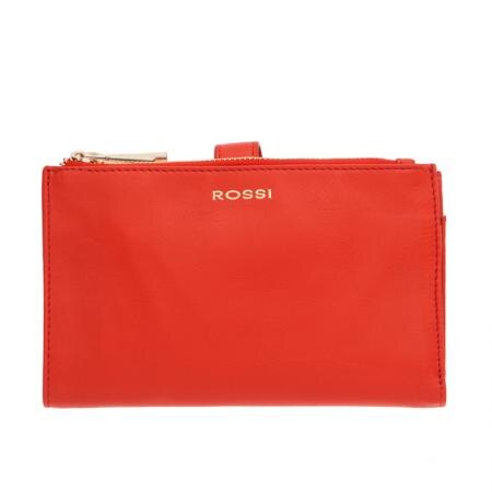 Portofel Rossi, RSL25147, Rosu, Piele naturala