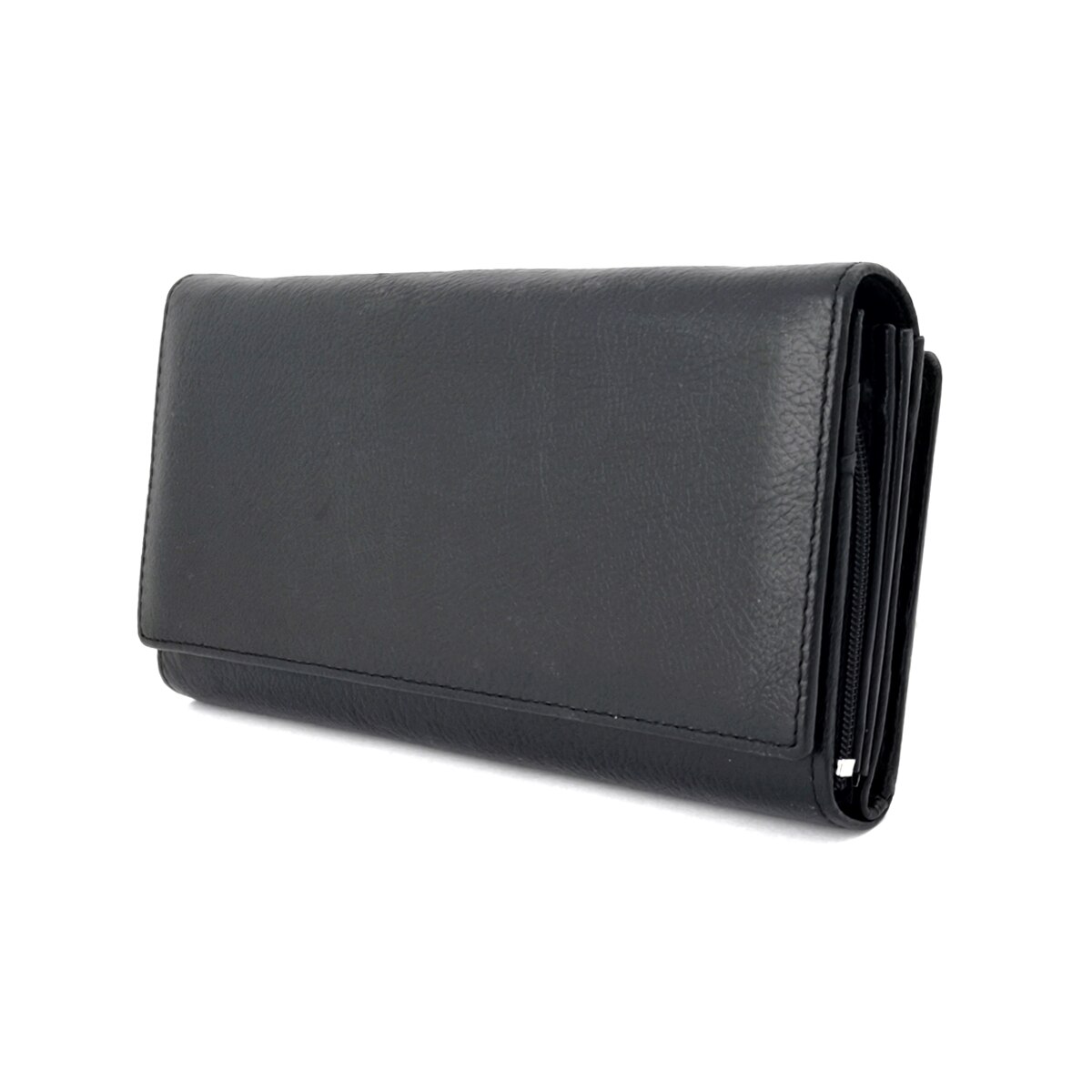 Portofel de dama, negru, din piele naturala 18/10, Magrot A05