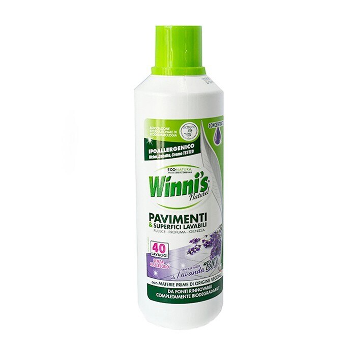 Detergent ecologic pentru pardoseli Winni's PAVIMENTI cu lavanda 1000ml