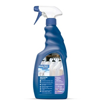 Solutie Scos Pete Organice si Anorganice Sanitec Smacchiatore Tessuti X2 500ML Solutie Scos Pete Organice si Anorganice Sanitec Smacchiatore Tessuti X2 500ML