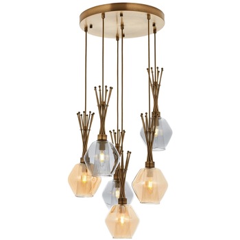 Lustra Avonni AV-1782-6ET, 6x 40 W ,E14, Antique Lustra Avonni AV-1782-6ET, 6x 40 W ,E14, Antique