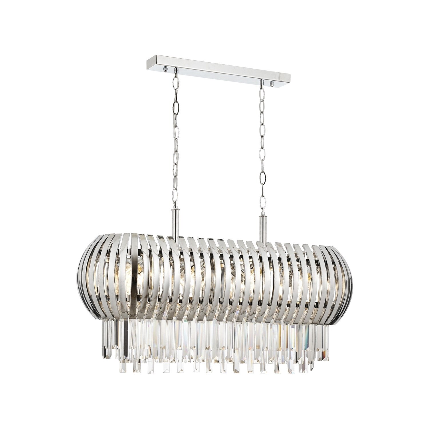 Lustra Avonni AV-1809-K90X35, 8x 60 W ,E27, Crom