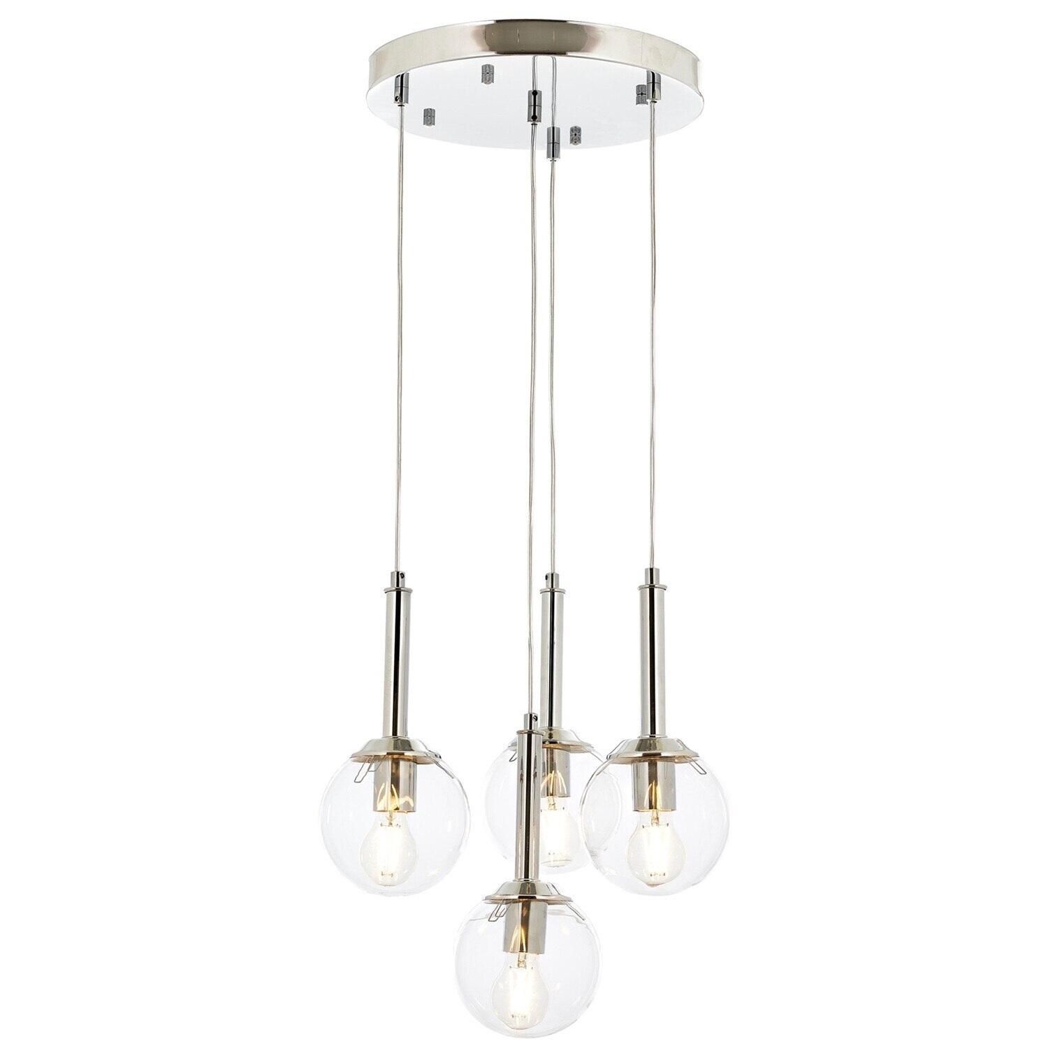 Lustra Avonni AV-1781-4KT, 4x 60 W ,E27, Crom