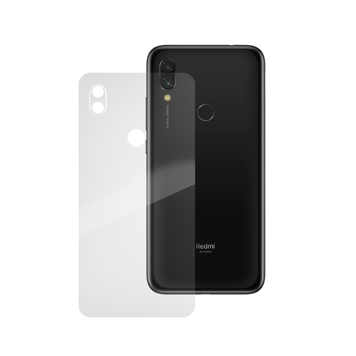 Folie spate SILKASE pentru Xiaomi Redmi Note 7, protectie spate, silicon regenerabil