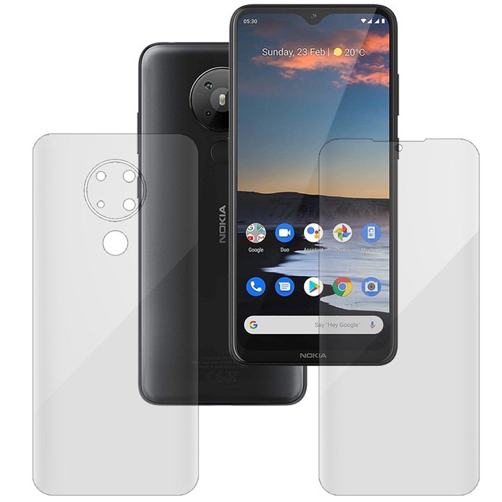 Комплект 2 фолиа SILKASE за Nokia 5.3, защита на телефона, възобновяем силикон