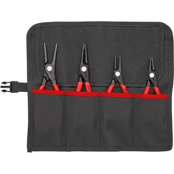 Set clesti de precizie pentru inele de siguranta, KNIPEX, 4 piese Set clesti de precizie pentru inele de siguranta, KNIPEX, 4 piese