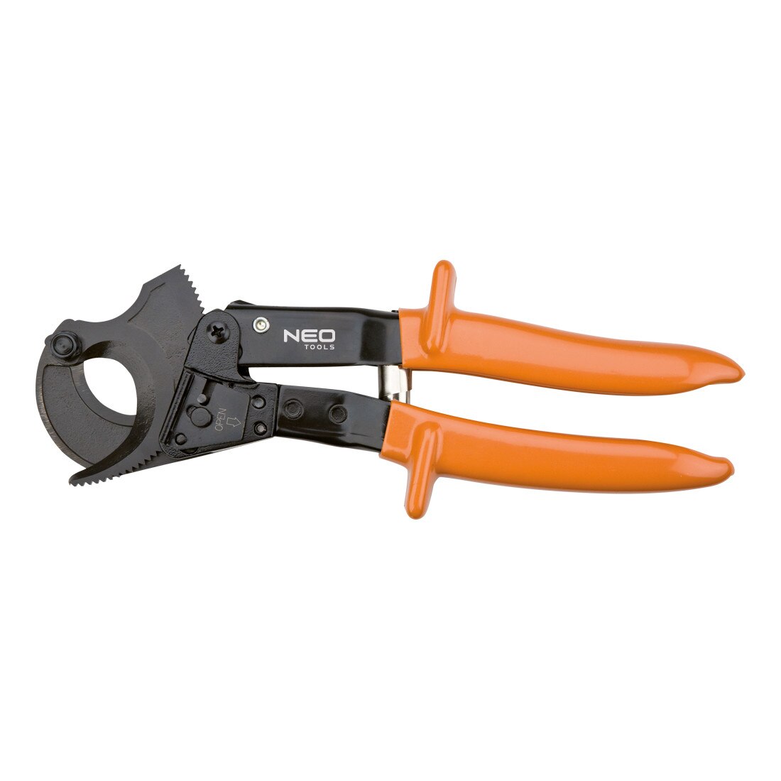 Cleste cu clichet pentru cabluri de cupru si aluminiu, 250mm, NEO 01-516