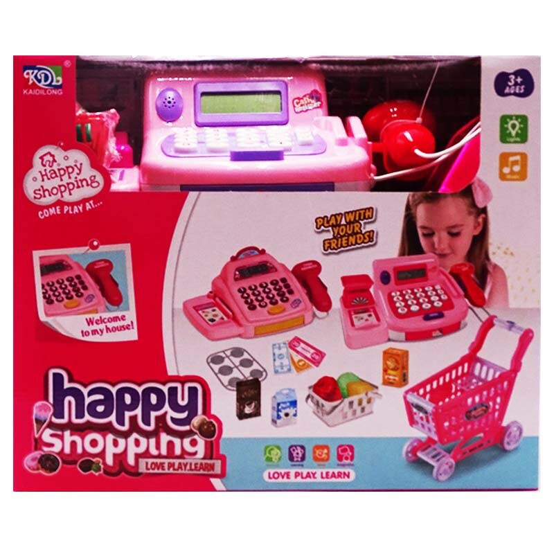 Casa de marcat de jucarie, cu accesorii