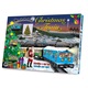 Trenulet electric Christmas, Pequetren, multicolor