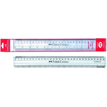 Rigla 30 cm Transparenta Faber-Castell Rigla 30 cm Transparenta Faber-Castell