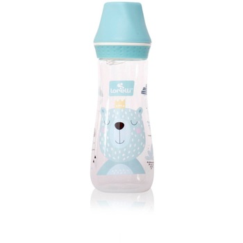 Biberon Lorelli Bebelusi My Friend 250 ml, 0 luni+, Blue Biberon Lorelli Bebelusi My Friend 250 ml, 0 luni+, Blue