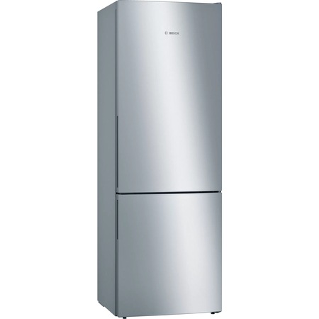 Combina frigorifica Bosch KGE49AICA, 422 l, Clasa A+++, Low Frost, VitaFresh, H 201 cm, Inox antiamprenta