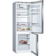 Bosch KGE49AICA Serie 6 alulfagyasztós hűtőszekrény, 419l, LowFrost, 201cm, C energiaosztály, Inox