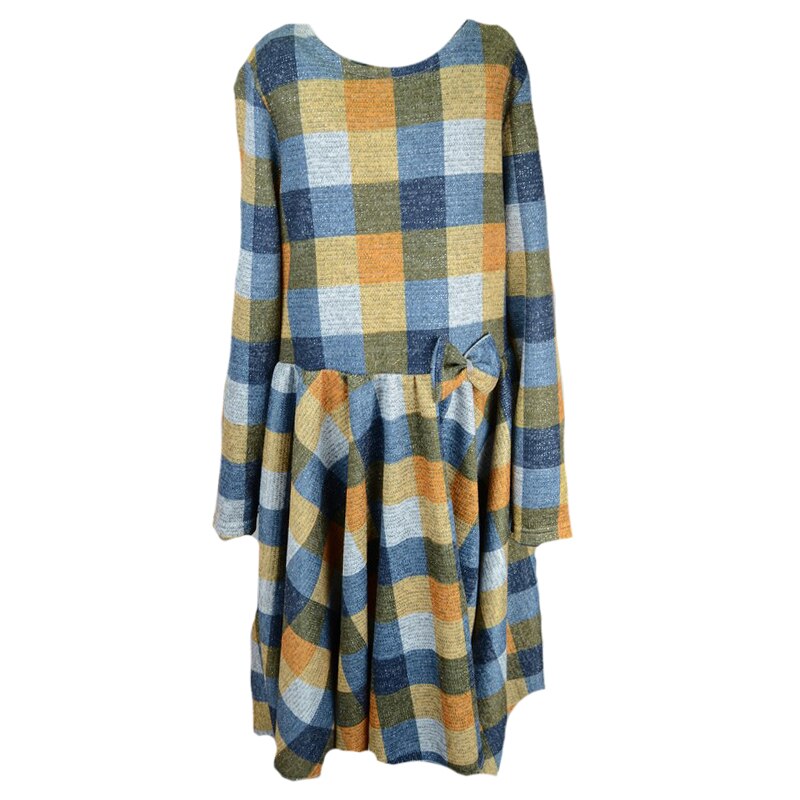 Rochita eleganta pentru fete Mini Junior, carouri, Multicolor