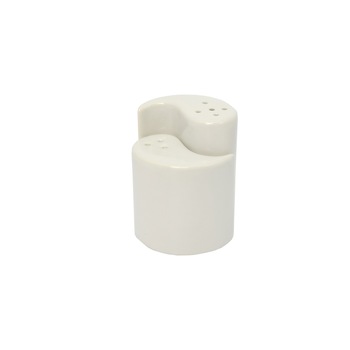 Set 2 Solnite Portelan Sare/Piper Alpina, 7.5x7x8.5 cm, Alb Set 2 Solnite Portelan Sare/Piper Alpina, 7.5x7x8.5 cm, Alb