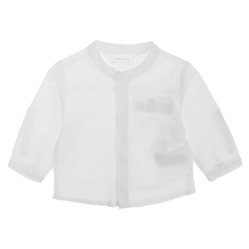 Camasa, Mayoral, casual, bebe baiat, alb