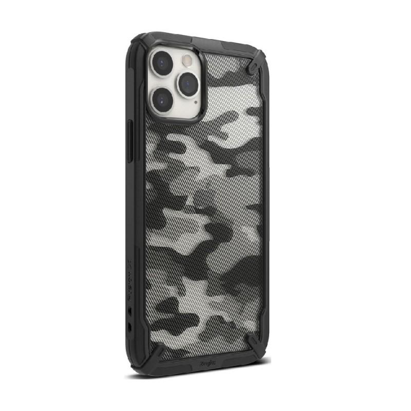 Carcasa Ringke Fusion X iPhone 12/12 Pro Camo Black