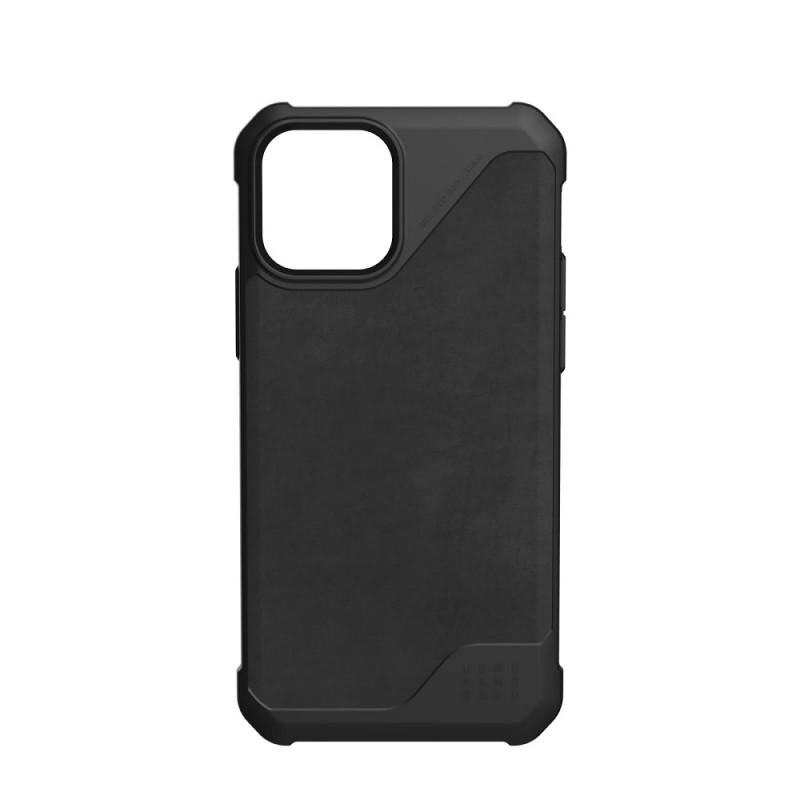 Carcasa UAG Metropolis LT LTHR iPhone 12/12 Pro Black