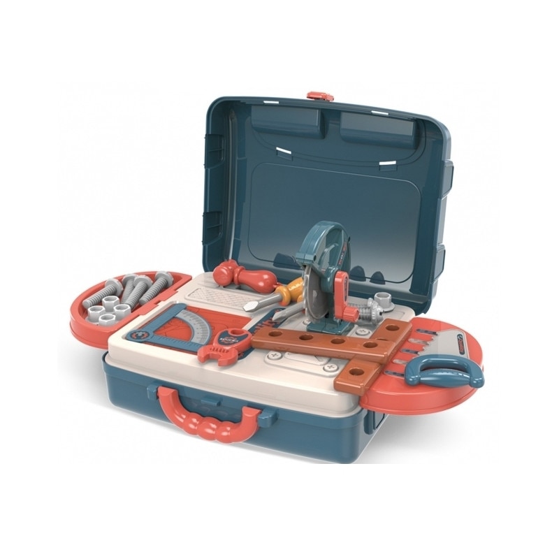 Banc de lucru AliBibi 2in 1 cu unelte si accesorii