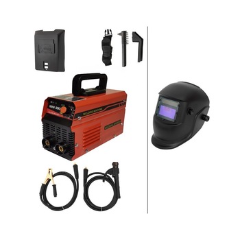 Invertor de sudura Global Dawer Mini 300, 300A, 2.5mm - 4mm cu masca de sudura heliomata Invertor de sudura Global Dawer Mini 300, 300A, 2.5mm - 4mm cu masca de sudura heliomata