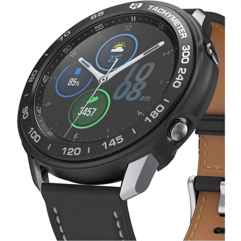 Carcasa si rama ornamentala Ringke Samsung Galaxy Watch 3 (45mm) Black