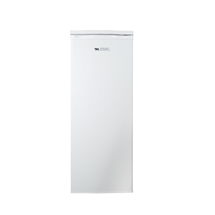 Cold Machines MR-268W, egyajtós hűtőszekrény, fagyasztó nélküli, 241 L, A+ energiaosztály, Fehér, M: 143cm