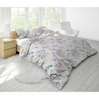 Pilota matlasata Dream Catcher Alcam, 180x200 cm, microfibra, 250 g/mp, nivel de caldura mediu