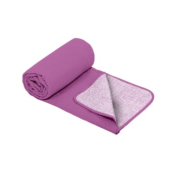 Cuvertura matlasata cu 2 fete Alcam, microfibra, 210x220 cm, Purple Jeans Cuvertura matlasata cu 2 fete Alcam, microfibra, 210x220 cm, Purple Jeans