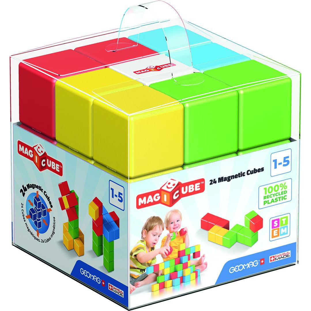 Joc magnetic Geomag magicub set 24 piese