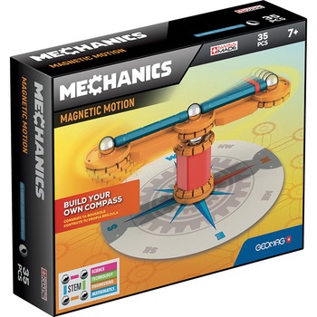 Set de constructie Geomag Mechanics Magnetic motion, 35 piese Set de constructie Geomag Mechanics Magnetic motion, 35 piese