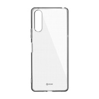 Husa Clasica din Silicon "Roar" pentru Sony Xperia 10 II, Transparent